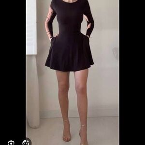 Aym studio Rye Mini Dress Chocolate Brown